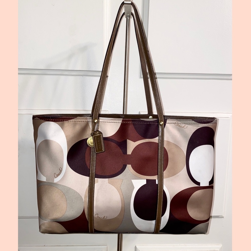 SOLD!Coach Nylon Tote